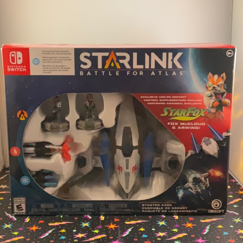 Brand New Starlink Battle for Atlas  Star Fox Nintendo Switch Starter Pack